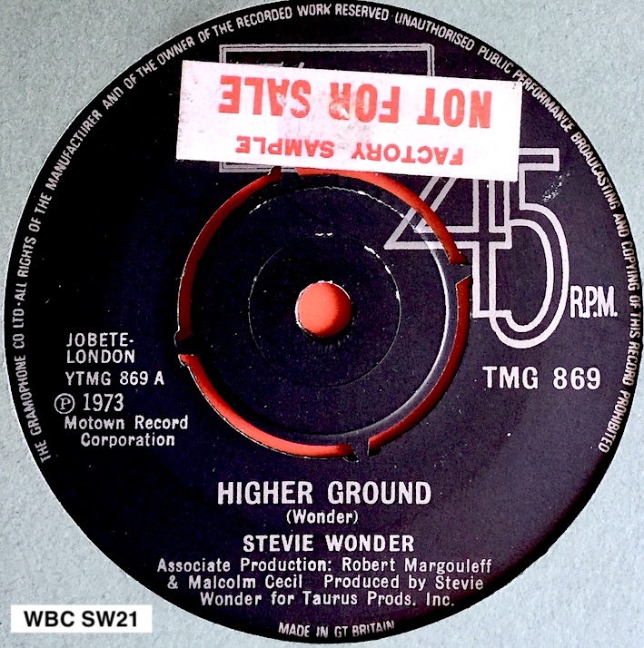 🥁 Stevie Wonder Higher Ground… HEAL